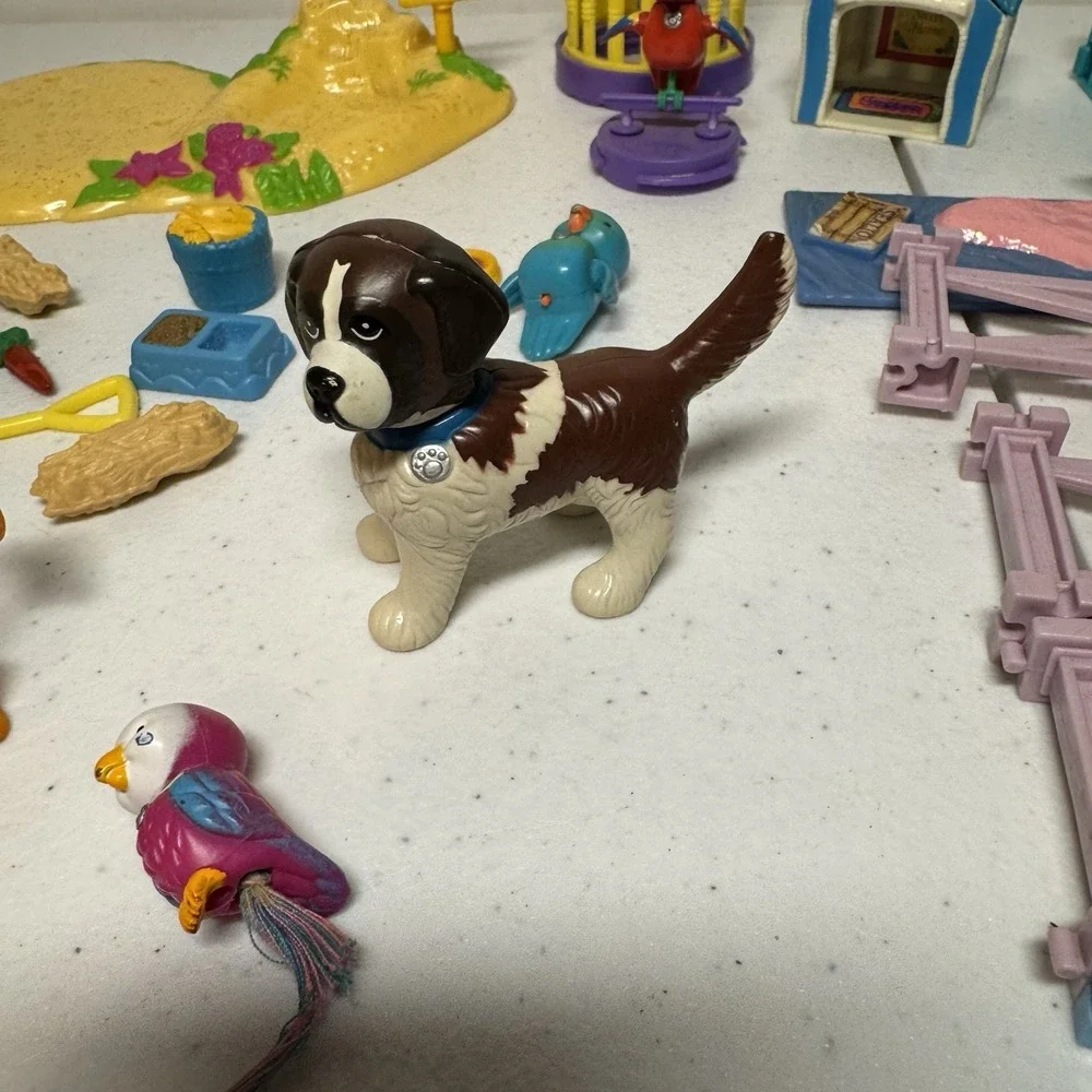 Lot Vintage‎ 90's Kenner LPS Littlest Pet Shop Bundle Animals & Accessories RARE